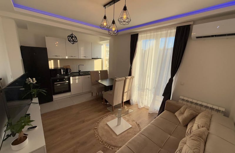 Location d’un appartement de 2 pièces avec vue sur le parc, 40 m², Zvezdara, Belgrade, Serbie